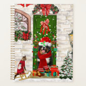 Bernese Berghond Kerst  Planner (Voorkant)