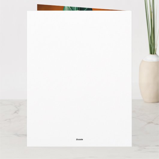 Bernese Berghond rijdt op een fiets op St. Patrick Kaart (Achterkant)