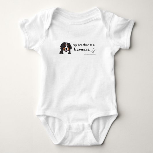 bernese berghond romper (Voorkant)