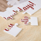 Bernese Leonberger Great Pyrenees Legpuzzel (Zijkant)