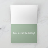 Bernese Leonberger Pyrenees St Bernard Kerstmis Kaart (Binnen)