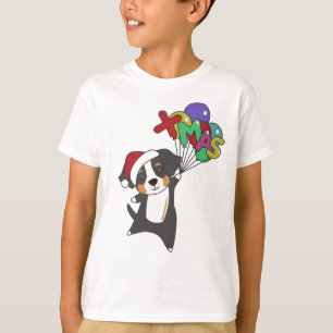 Bernese Merry Christmas Happy Christmas Dogs T-shirt