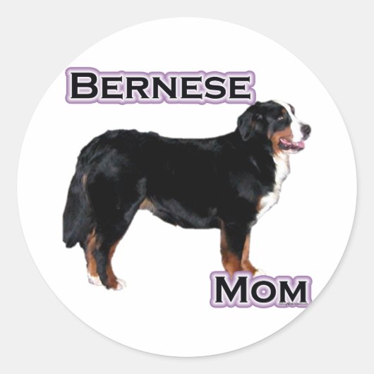 Bernese Moeder 4 - Sticker (Voorkant)