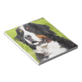 Bernese moundog notitieblok (Schuin)