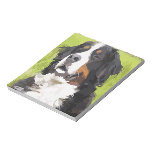 Bernese moundog notitieblok (Gedraaid)