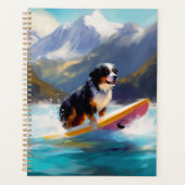 Bernese Mountain Beach Surf Paining (Devant)