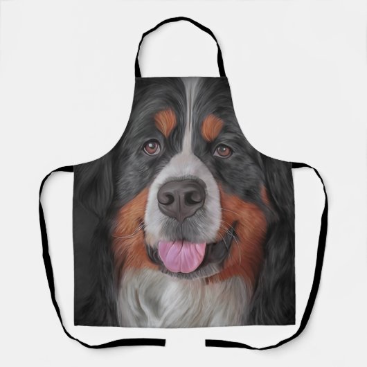 Bernese Mountain Dog 6 Schort (Voorkant)