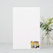 Bernese Mountain Dog Agility Briefpapier (Staand voorkant)