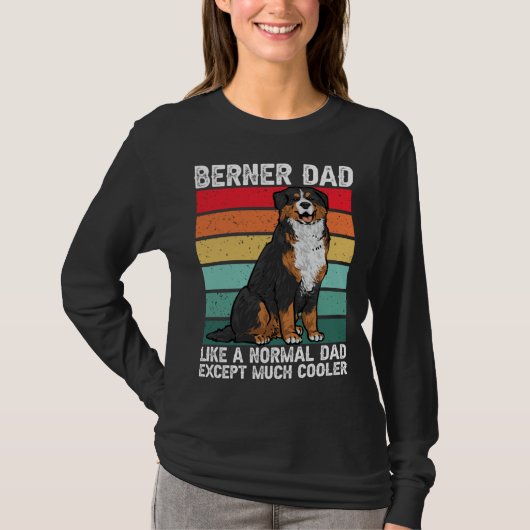 Bernese Mountain Dog Berner Dad T-shirt (Voorkant)