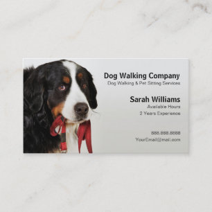 Bernese Mountain Dog (Berner Sennenhund) Visitekaartje
