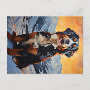 Bernese Mountain Dog Briefkaart