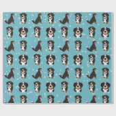 Bernese Mountain Dog Cadeaupapier (Vlak)