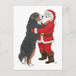 Bernese Mountain Dog Christmas Greeting Feestdagenkaart