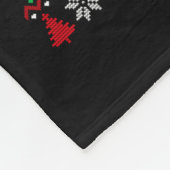 Bernese Mountain Dog Christmas Tree Decorations Do Fleece Deken (Hoek)