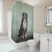 Bernese Mountain Dog Douchegordijn (In situ)