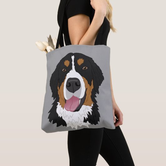 Bernese Mountain Dog Draagtas (Dichtbij)