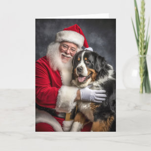 Bernese Mountain Dog Feestdagen Kaart