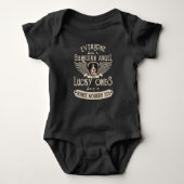 Bernese Mountain Dog Funny Gift Romper (Voorkant)