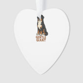 Bernese Mountain Dog Gentle Giant. (devant)