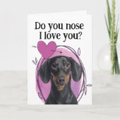 Bernese Mountain Dog Gepersonaliseerd Valentijnsda Feestdagen Kaart (Voorkant)