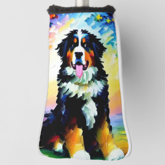 Bernese Mountain Dog Golf Head Hoesje Golfheadcover