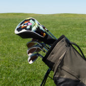 Bernese Mountain Dog Golf Head Hoesje Golfheadcover (Insitu)