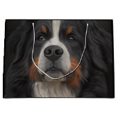Bernese Mountain Dog Groot Cadeauzakje (Voorkant)