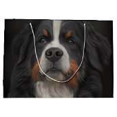 Bernese Mountain Dog Groot Cadeauzakje (Achterkant)