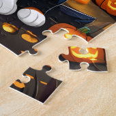 Bernese Mountain Dog Halloween Legpuzzel (Zijkant)