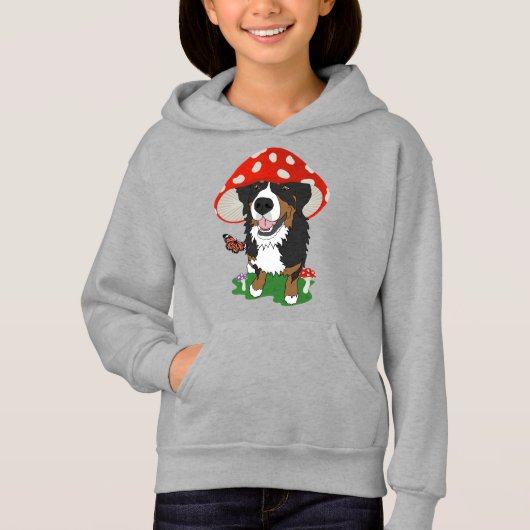 Bernese Mountain Dog Hoodie (Devant)