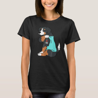Bernese Mountain Dog I Love Dad  Dog Fathers Day T-shirt