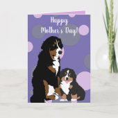 Bernese Mountain Dog Kaart (Voorkant)