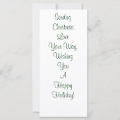 Bernese Mountain Dog-Kaarten voor kerstmis (Achterkant)