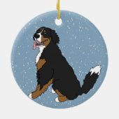 Bernese Mountain Dog Keramisch Ornament (Achterkant)