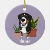  Bernese Mountain Dog Keramisch Ornament (Voorkant)