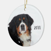 Bernese Mountain Dog Keramisch Ornament (Links)