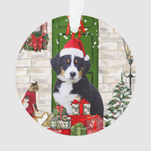 Bernese Mountain Dog Kerstmis Ornament
