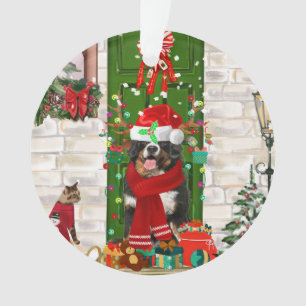 Bernese Mountain Dog Kerstmis Ornament