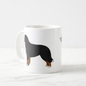 Bernese Mountain Dog Koffiemok (Voorkant links)
