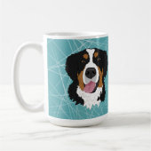 Bernese Mountain Dog Koffiemok (Links)