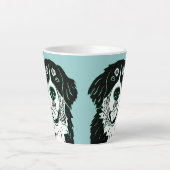 Bernese Mountain Dog Latte Mug (Devant)