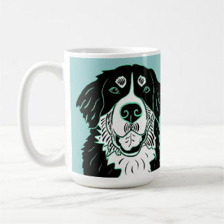 Bernese Mountain Dog Latte Mug Koffiemok