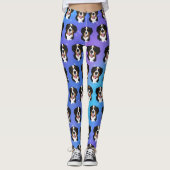 Bernese Mountain Dog Leggings (Voorkant)