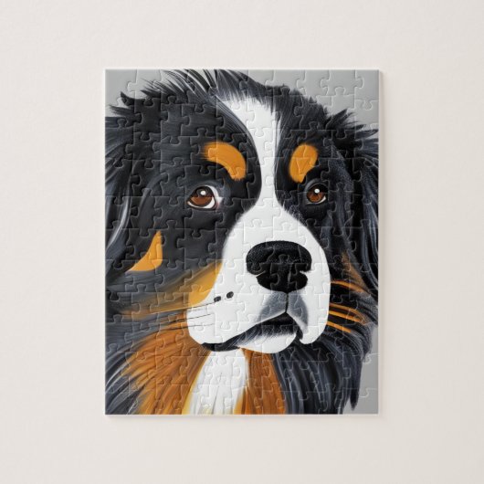Bernese Mountain Dog Legpuzzel (Verticaal)