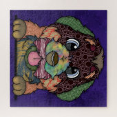 Bernese Mountain Dog lelijk gezicht Jigzaag Puzzle Legpuzzel (Horizontaal)