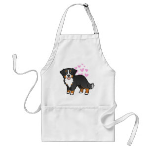 Bernese Mountain Dog Love Standaard Schort