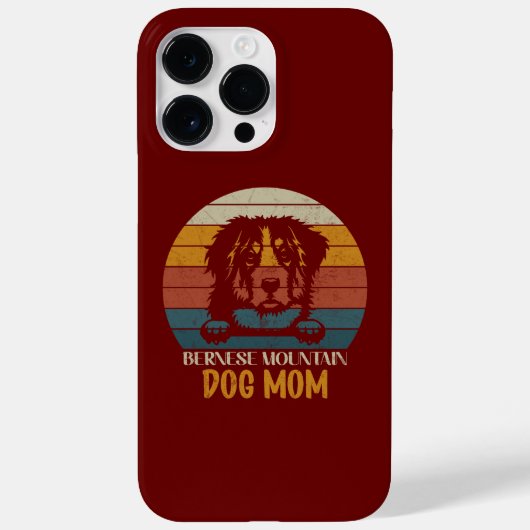 Bernese Mountain Dog Mam, Bernese hondenmoeder Case-Mate iPhone Case (Achterkant)
