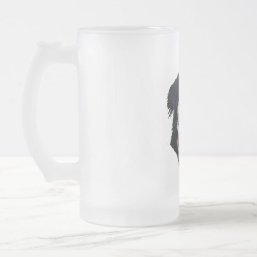 Bernese Mountain Dog Matglas Bierpul (Links)