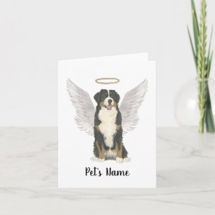 Bernese Mountain Dog Memorial Kaart