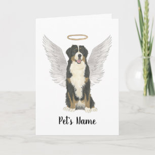 Bernese Mountain Dog Memorial Kaart